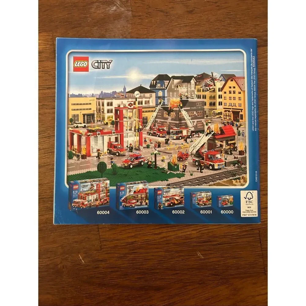 LEGO City #60051 High Speed Passenger Train Instruction Manual Only 2,3,&4 (6003 - Picture 13 of 14